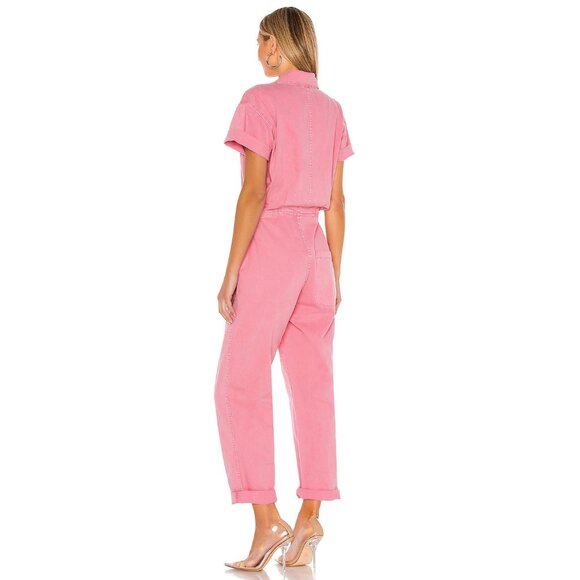 PISTOLA Grover Jumpsuit in Flamingo Pink - Picture 3 of 3